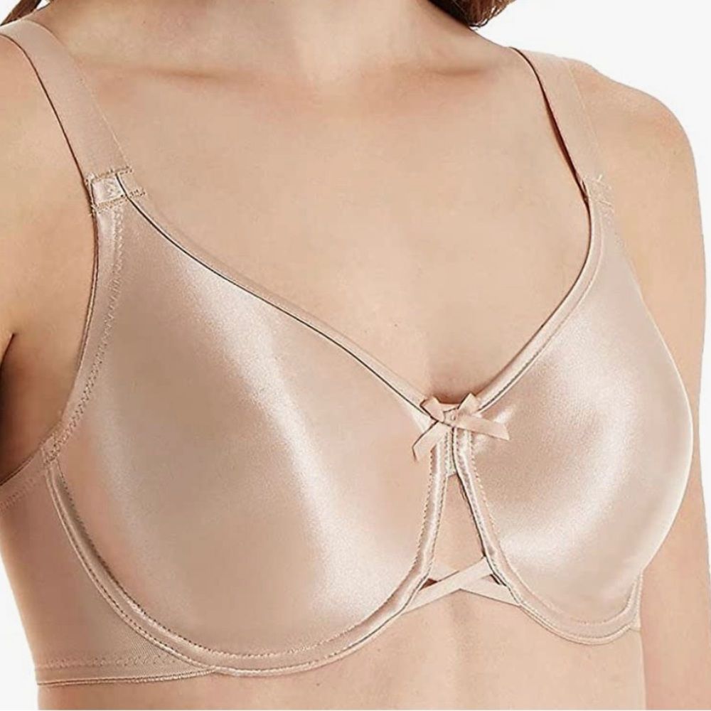 Va Bien Nude Women's Vintage Fit Unlined Minimizer Underwire 34D - Picture 1 of 7